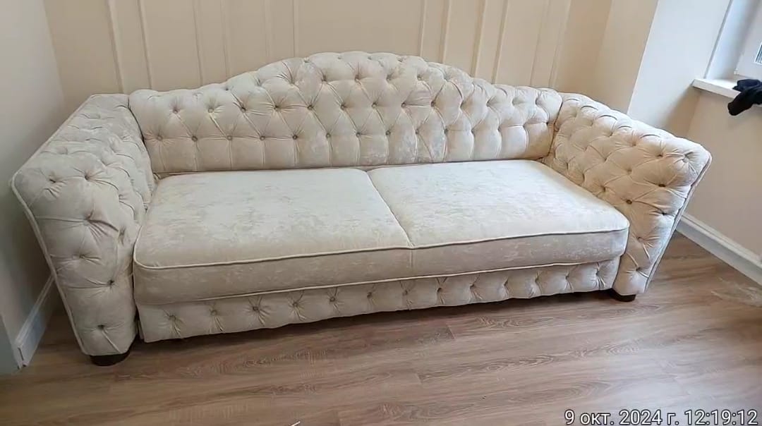 Замена обивки дивана на дому. Райчихинск